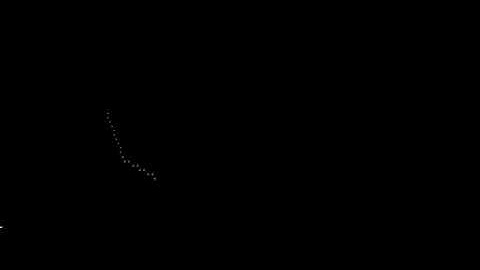 ASCII double pendulum C