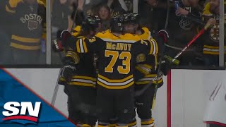 Download Lagu Bruins' Pavel Zacha Dangles Through Blue Jackets' Defence To Set Up Tyler Bertuzzi For Tap-In Goal MP3