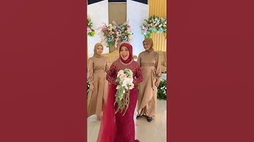 trend pengantin paling sulit untuk diikuti para jomblo ‼️ ‼️ #trend #nikah #pengantin #pengantin