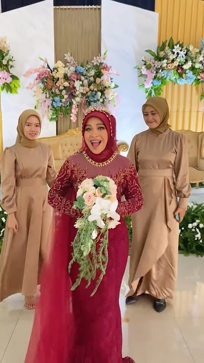trend pengantin paling sulit untuk diikuti para jomblo ‼️ ‼️ #trend #nikah #pengantin #pengantin
