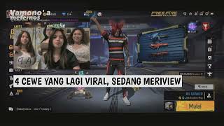 #freefire #ff #vidioviral #viral CEWE BER 4 YANG SEDANG RIVIEW VIRAL!!