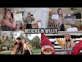 A weekend in my life | house shopping, birthday, grocery store, hauls