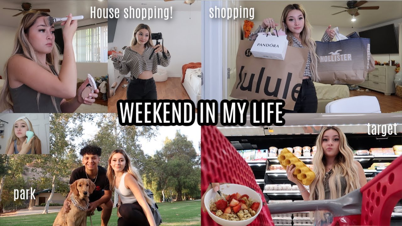 A weekend in my life | house shopping, birthday, grocery store, hauls