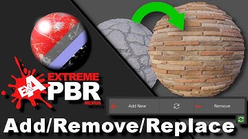 06 #extremepbr Blender Addon | Add Remove Replace Tutorial