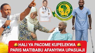 🚨Pacome Hali Sii Nzuri Hayando Maamuzi Ya Madaktari Matibabu Zaidi Kufabyika