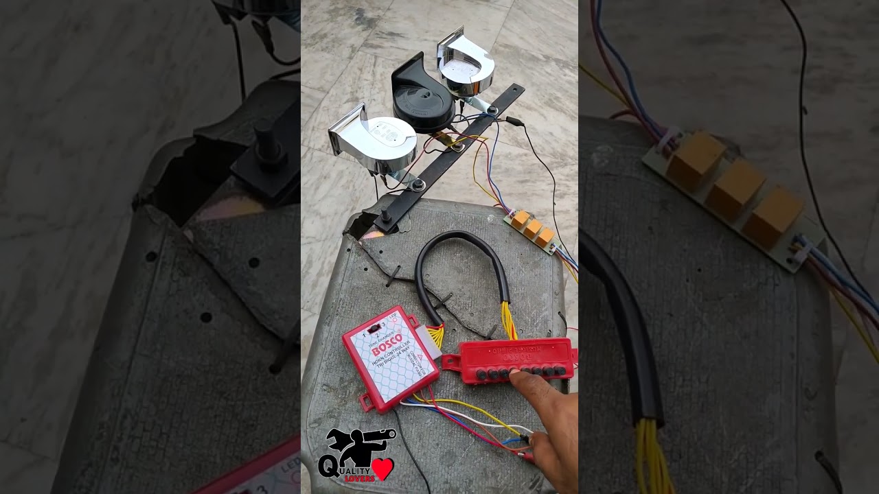 Windtone Horn With BOSCO 24 Way Controller | Musical Horn | Quality Lovers | 2023