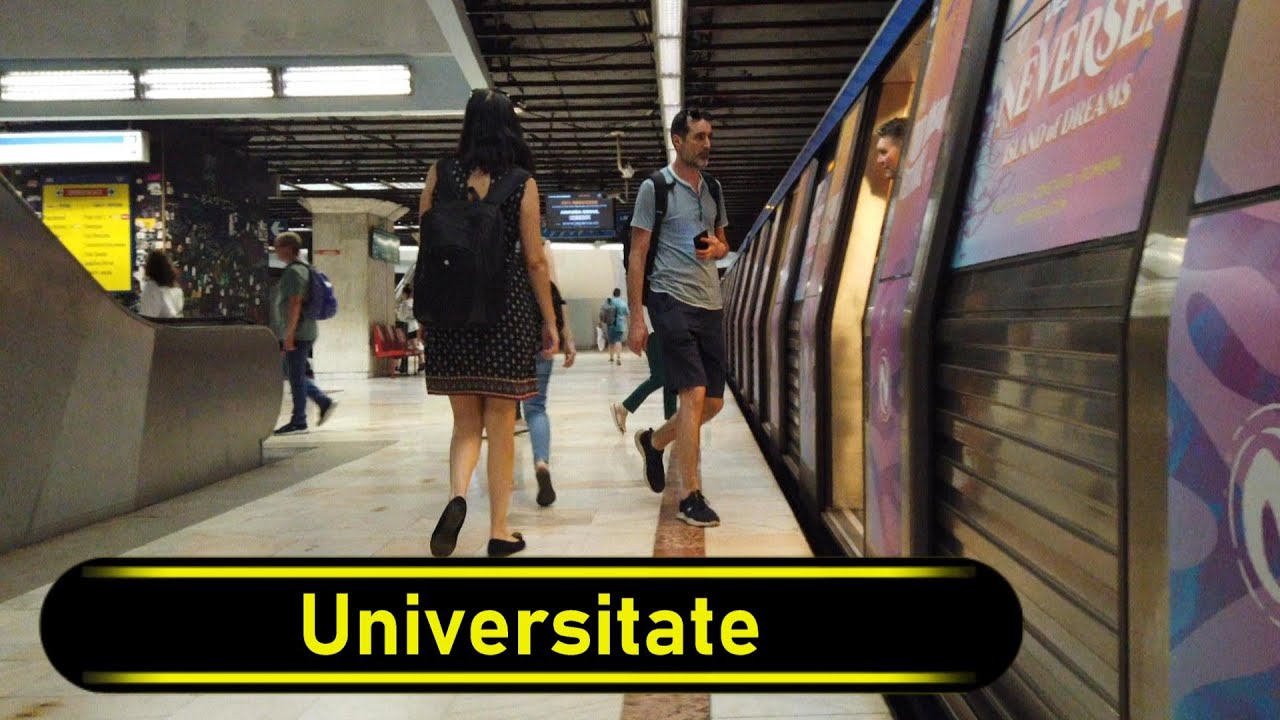 Metro Station Universitate - Bucharest 🇷🇴 - Walkthrough 🚶