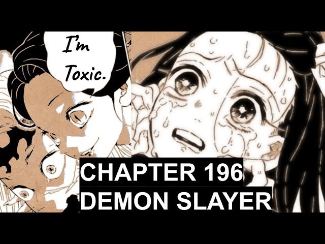 Capítulo 196 de Demon Slayer nos mostra Nezuko passando por uma