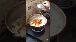day 2 my morning routine#cookingchannel #mooli curry q#youtube #villagelife #shortvideo