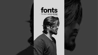 Fonts for Design. The Ones I Actually Use in Client Projects (Part 1)