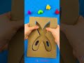 🚪 Oops! Mommy's stuck! Time for some giant scissor fun! ✂️ #Crafts #Kids