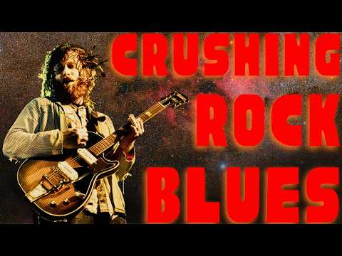Crushing Blues Rock Blues Jam | Guitar Backing Track in G Minor
