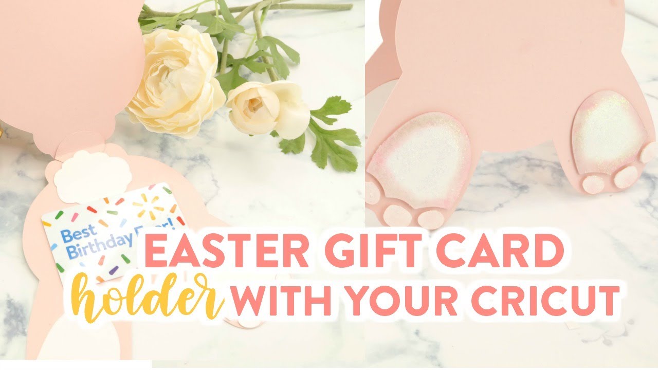 Easter Gift Card Holder With Your Cricut YouTube
