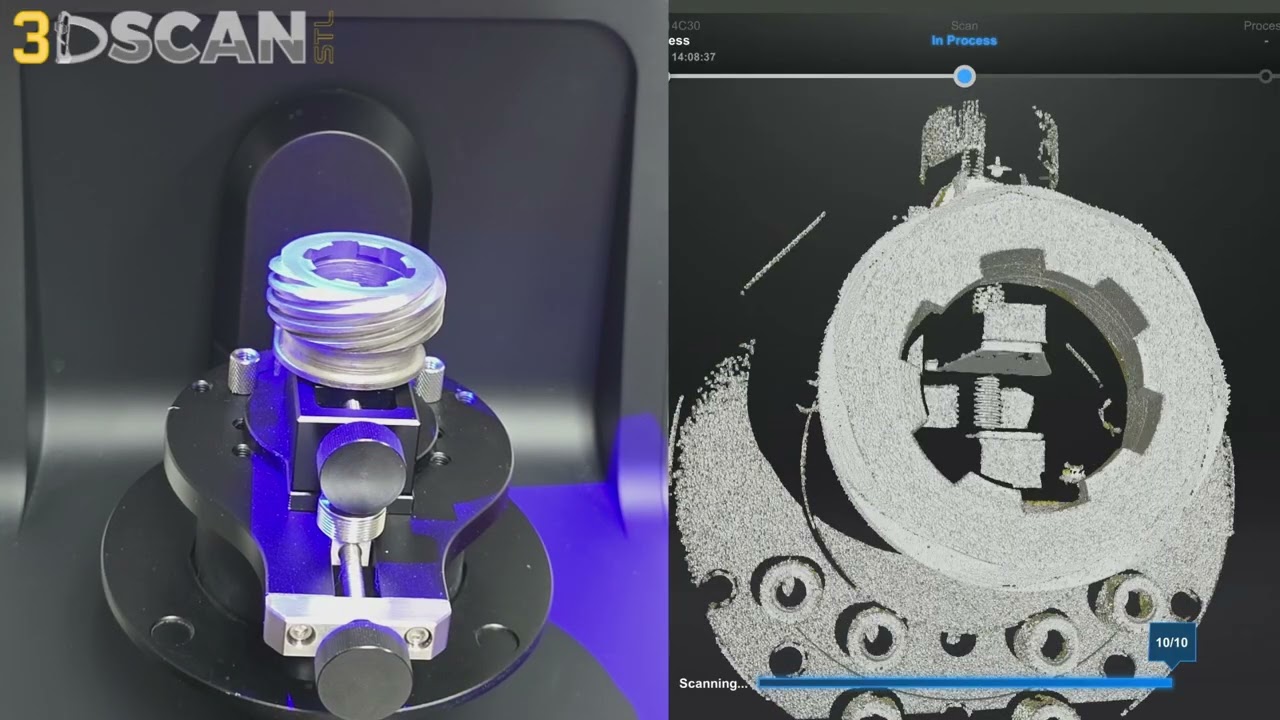 Professional Small Object 3D Scanning