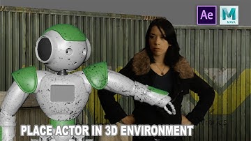 Place Actor In 3D Environment and Create Eyeline Interaction