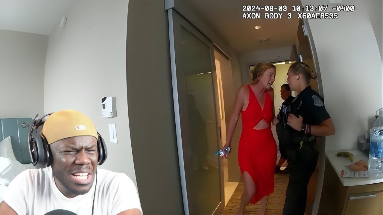 ЛЕДИ ТЕРЯЕТ ДУХ, КОГДА ПЕРСОНАЛ ОТЕЛЯ ВЫЗЫВАЕТ ПОЛИЦИЮ, ЧТОБЫ ЕЕ ВЫСЕЛИ!