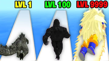 Kaiju run Gameplay All Levels 2022 ( android / ios )