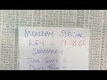 May 12, 2025. The Monday Special Lotto chart 📈 key 🔐 🗝️ 17-35-65 [LOTTO GOD]