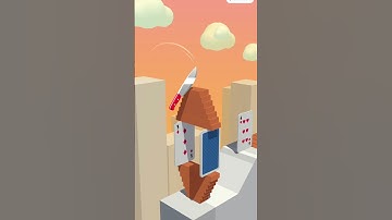 Slice It All Gameplay! Satisfying ASMR slicing game Level 334 #sliceltall #shorts