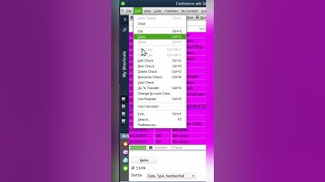 How to customize your check register "color" in QuickBooks