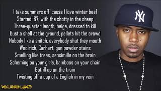 Nas - Thief&#39;s Theme (Lyrics)
