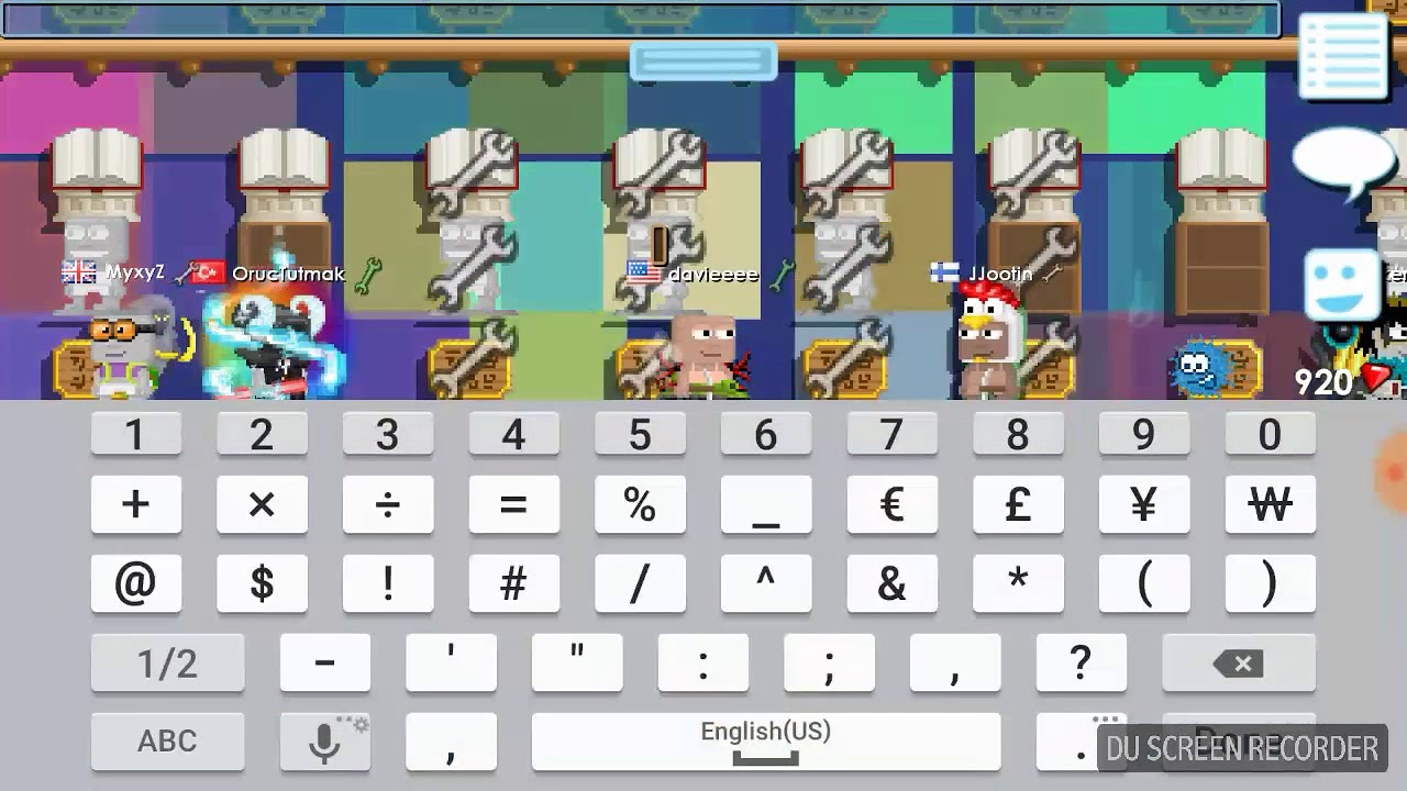 Growtopia- Thanksgiving update- New items!!!!