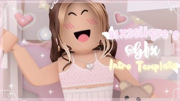 Gfx Intro Template For Blxssiique