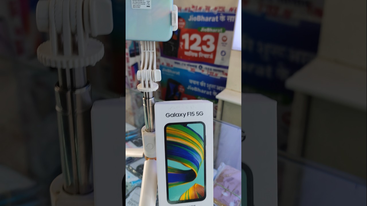 Galaxy F15 5g Unboxing video