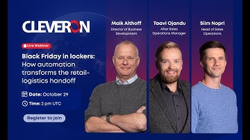 Black Friday in Lockers: How Automation Transforms the Retail–Logistics Handoff