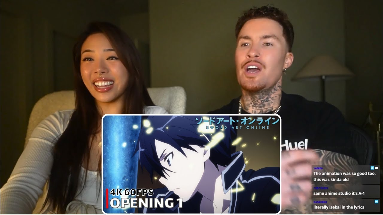 SWORD ART ONLINE OP 1 ⚔🔥 FIRST TIME Reaction! | "Crossing Field" - LiSA
