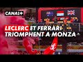 Charles Leclerc Triomphe et Fête à Monza 🏁