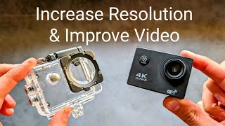 Download Lagu How to IMPROVE Video Quality \u0026 Change Resolution on 4K Sports Action Camera Ultra HD DVR MP3