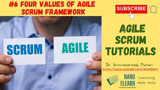 Agile Scrum Tutorials: 6 - Four Values of Agile Manifesto