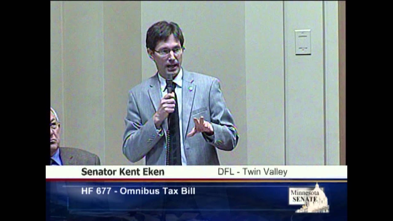 Sen. Eken Speaks On The Tax Bill