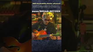 【ロカビリー】Brian Setzer - Just Because - Guitar Cover【rockabilly】#Shorts