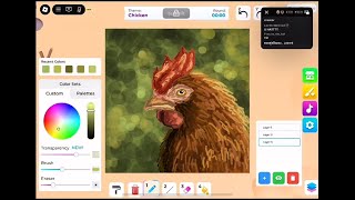 4 DIFFERENT CHICKEN | ROBLOX | SPEED DRAW | DRAWING in 10 minutes | Timelapse | Lexi Draw