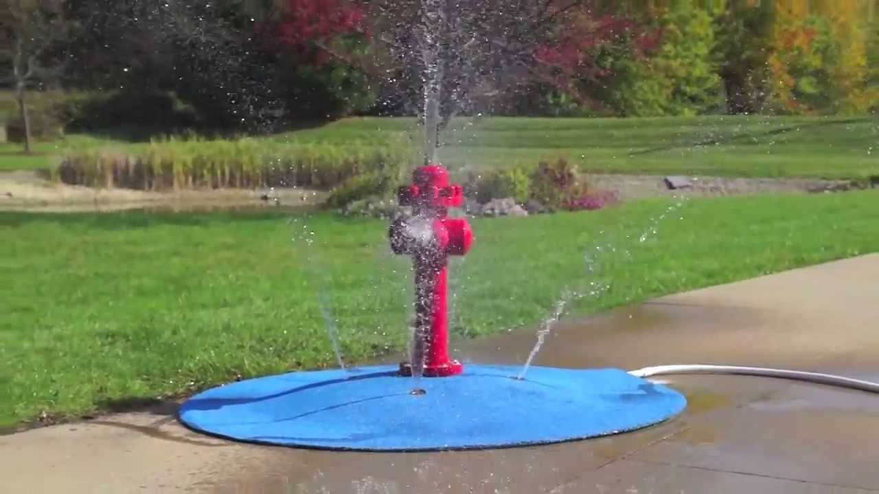 My Portable Splash Pad Fire Hydrant with Portable 6' Splash Pad