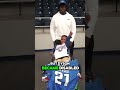 why Desmond Watson was reluctant to change his jersey number, which was 21, for as four years.