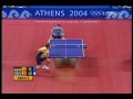 Jo waldner vs timo boll  athens 2004 olympic games waldners points