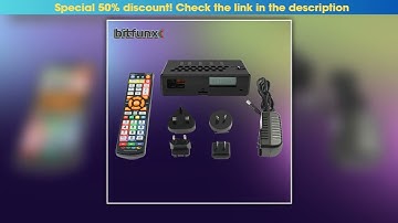 Bitfunx OSSC HW V18 Open Source Scan Converter HDMI Adapter for PS2 SEGA Saturn Nintendo64