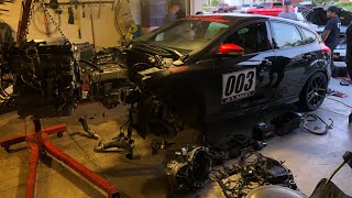 FOCUS ST BUILT ENGINE SWAP