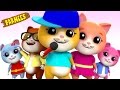 Five Little Kittens | Nursery Rhymes | Kids Songs | Videos For Children by Farmees