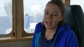 RV Investigator   Interview with IMAS student Sylvie