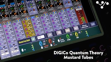 DiGiCo Quantum Theory - Mustard Tubes