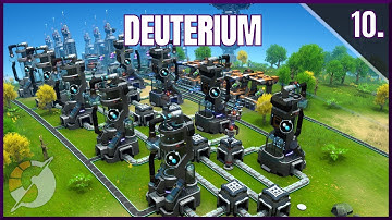 I feel REALLY GOOD about this deuterium build - Dyson Sphere Program - E10