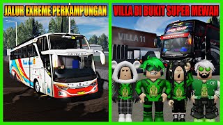 KEREN! Aku Jadi Supir Jet Bus Pariwisata Yang Handal Lewati Jalur Extreme Perkampungan screenshot 3