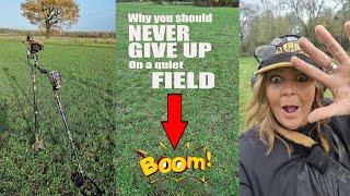Why you should NEVER give up on a quiet field | Amazing Finds Metal Detecting