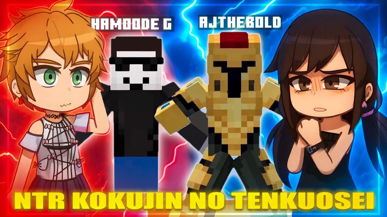 NTR Kokujin no tenkuosei reacts to Hiroki future as HamoodeG x AJTHEBOLD |  Minecraft