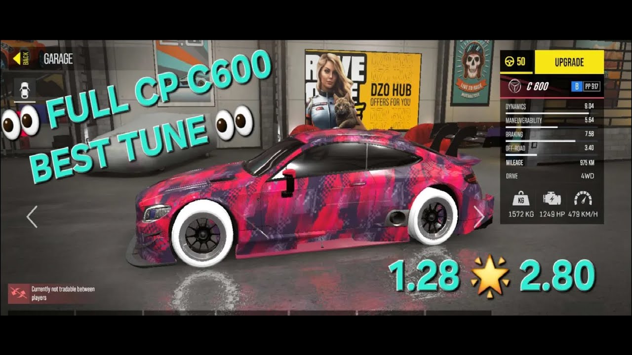 FULL CP C600 FAST TUNE DRIVE ZONE ONLINE (DZO)