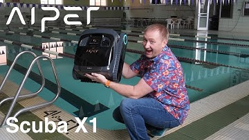Aiper Scuba X1 Robot Pool Cleaner - First Use